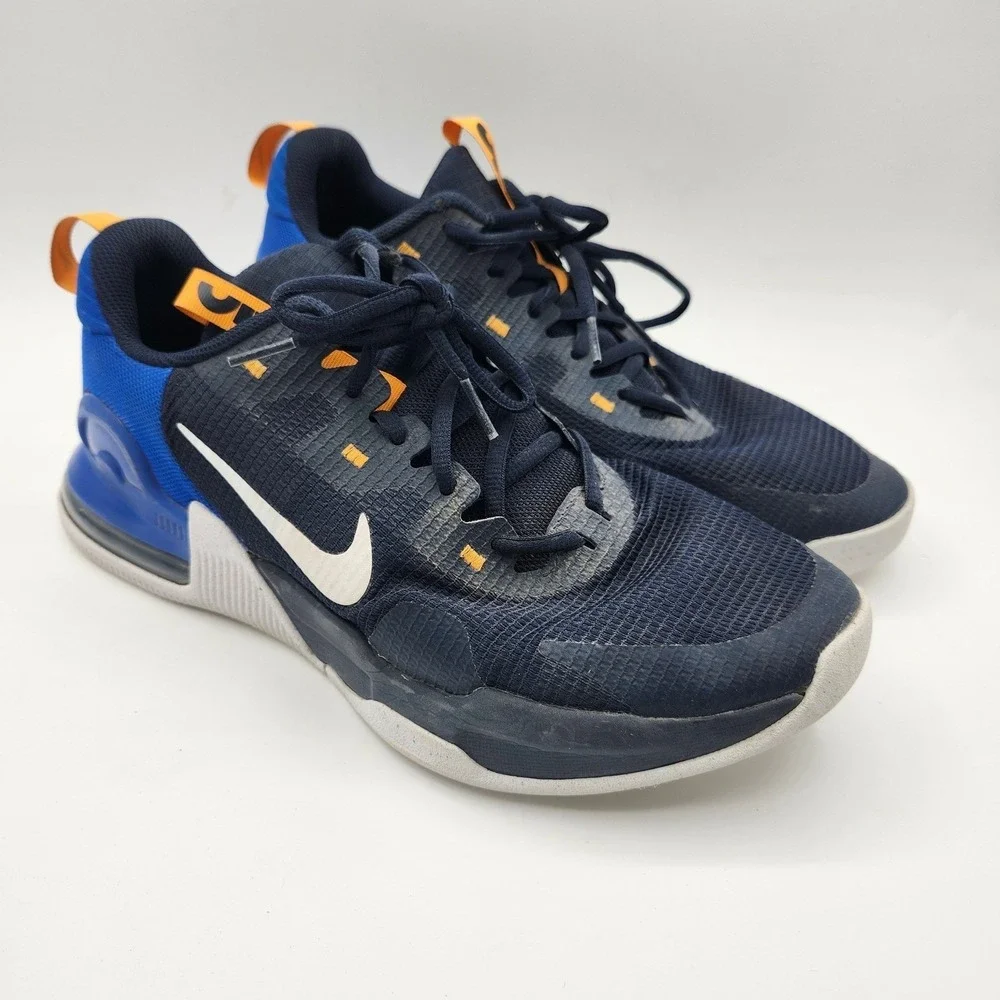 Nike Air Max Alpha Trainer 5 Midnight Navy Blue Orange DM0829-401 Mens 9.5